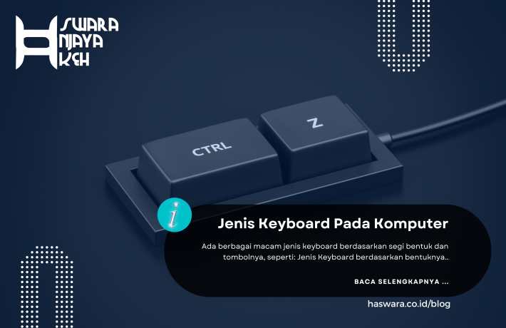 Jenis Keyboard Pada Komputer